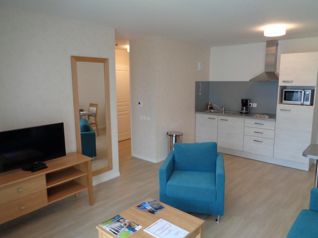 Aparthotel Domitys La Fleur De Lin Landerneau Habitación foto